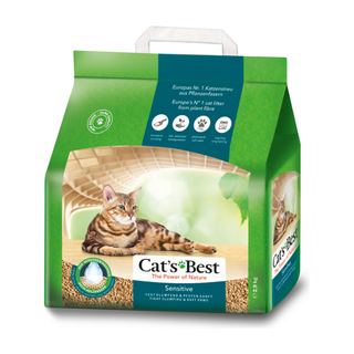 Cat's Best Sensitive 8 L/2,9 kg, klumpbildande