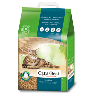 Cat's Best Sensitive 20 L/7,2 kg, klumpbildande