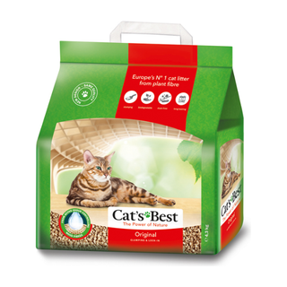 Cat's Best Original 10 L/4,3 kg, klumpbildande