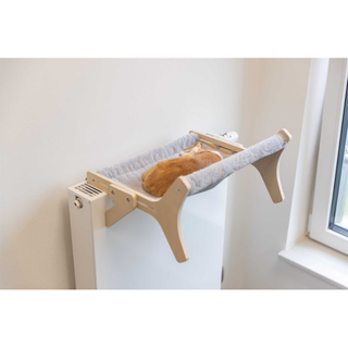 Hammock, trä obehandlad, 47 x 24 x 38 cm, grå