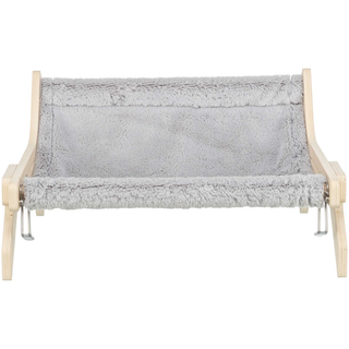 Hammock, trä obehandlad, 47 x 24 x 38 cm, grå