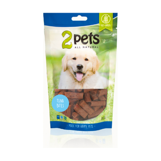 2pets Dogsnack Tuna Bites 6 x 100 g