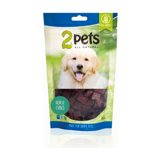 2pets Dogsnack Horse Cubes, 6 x 100 g