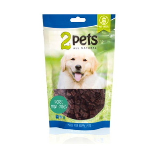 2pets Dogsnack Horse MiniCubes, 6 x 100 g