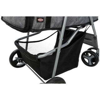 Djurvagn Buggy, hopfällbar, 47×h100×80 cm, upp t. 15 kg, grå