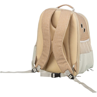 Ryggsäck Willow, 38 × 25 × 45 cm, beige/brun