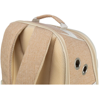 Ryggsäck Willow, 38 × 25 × 45 cm, beige/brun