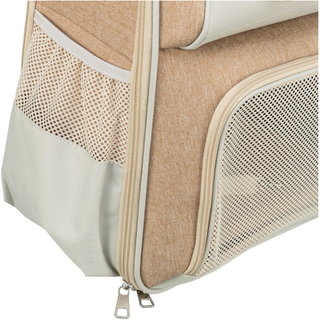 Ryggsäck Willow, 38 × 25 × 45 cm, beige/brun