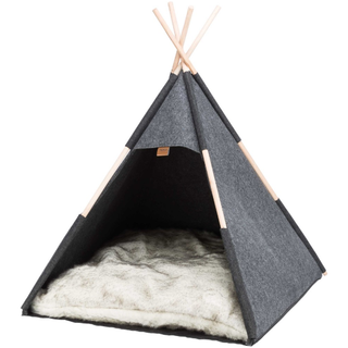 Tipi tält, filt, 70 × 70 × 70 cm, antracit