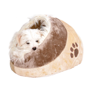 Minou igloo, 35 x h26 x 41 cm, brun/beige