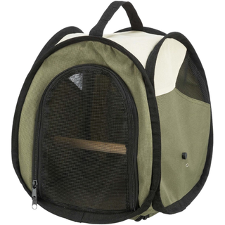 Transportbur fågel nylon m sittpinne 27x27x32 cm