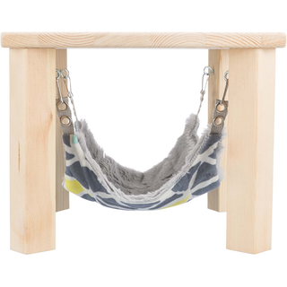 Sunny skydd/plattform med hammock, 28 × 24 × 28 cm