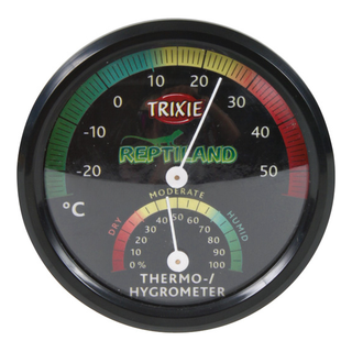 Thermo-/hygrometer, analog, ø 7.5 cm