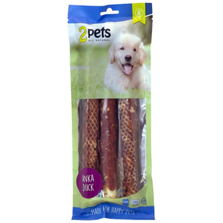 2pets Tuggrulle - ankfilé 28cm 3-pack, 250g 6st