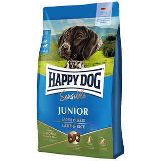 HappyDog Sens. Junior Lamb & Rice 4 kg