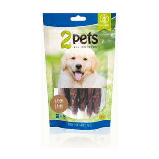 2pets Tuggpinne - lamm 12cm 6-pack, 70g 10st