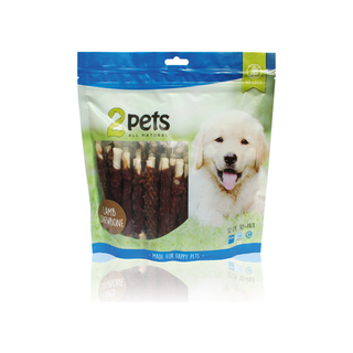 2pets Tuggpinne - lamm 12cm 30-pack, 400g 10st