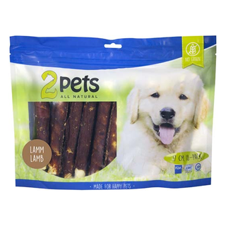 2pets Tuggrulle - lamm 17cm 18-pack XL, 840g 6st