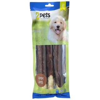 2pets Tuggrulle - lamm 28cm 3-pack, 250g 6st