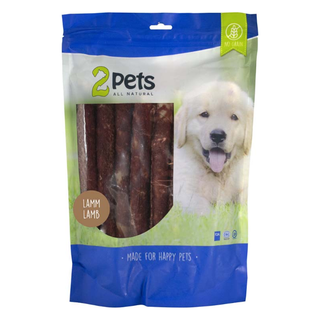 2pets Tuggrulle - lamm 28cm 12-pack XL, 1000g 6st