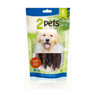 2pets Tuggpinne - hjort 12cm 6-pack 70g 10st