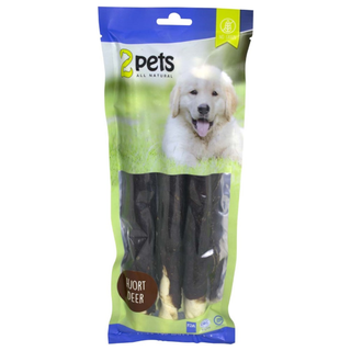 2pets Tuggrulle - hjort 28cm 3-pack, 250g 6st