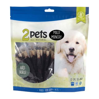 2pets Tuggpinne mald, häst, 12cm, 30-pack, 400g 10st