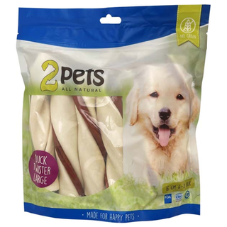 2pets Tuggtwister - Ankfilé Large 500g x6