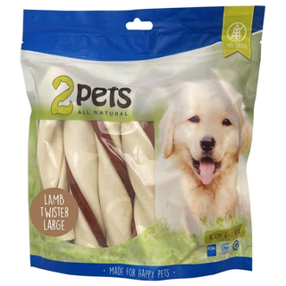 2pets Tuggtwister - Lamm Large 500g x6