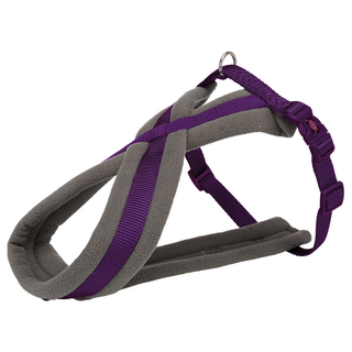 Premium touring sele,L-XL: 70-110 cm/25 mm, violett