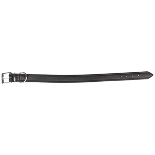 Active Comfort halsband, läder, L: 47-54 cm/35 mm, svart