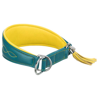 Active Comfort halsband för vinthund, S-M: 33-42 cm/60 mm, petrol