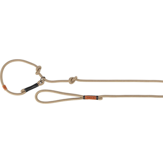 BE NORDIC retrieverkoppel, L-XL: 1.70 m/ø 13 mm, sand/svart