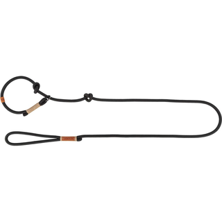 BE NORDIC retrieverkoppel, L-XL: 1.70 m/ø 13 mm, svart/sand