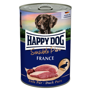 HappyDog konserv, France, 100% anka 400 g