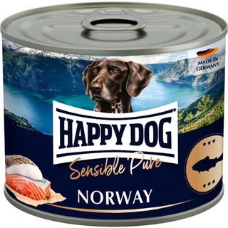 HappyDog konserv, Norway, 100% havsfisk 200 g