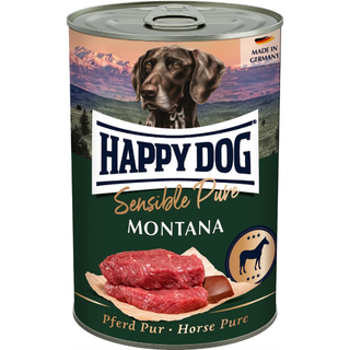 HappyDog konserv, Montana, 100% häst 400 g