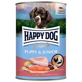 HappyDog konserv, Puppy lax 400 g