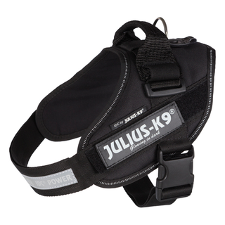 Julius-K9® IDC sele, 0/M-L: 58-76 cm/40 mm, svart