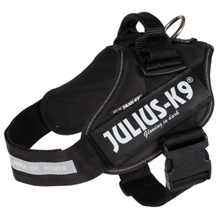 Julius-K9® IDC sele, 1/L: 63-85 cm/50 mm, svart