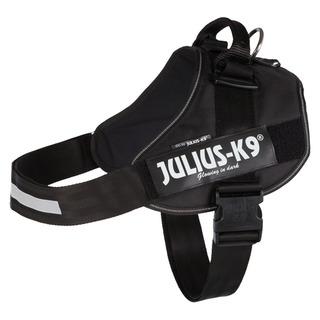 Julius-K9® IDC sele, 4/XL: 96-138 cm/50 mm, svart