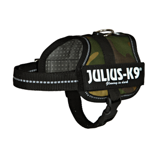 Julius-K9® Powersele, Baby 2/2XS: 33-45 cm, camouflage