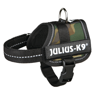 Julius-K9® Powersele, 3/XL: 82-118 cm, camouflage