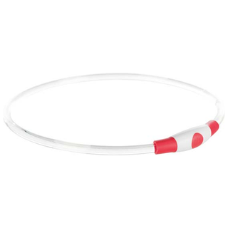 Flash light ring USB, L-XL: 65 cm/ø 8 mm, röd