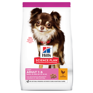 Hills Canine Adult Light S&M Chicken 1.5kg