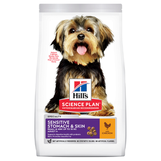 Hills Canine Adult Sen.Stomach&Skin S&M Chicken 1.5kg