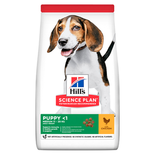 Hills Puppy MED Chicken 12kg