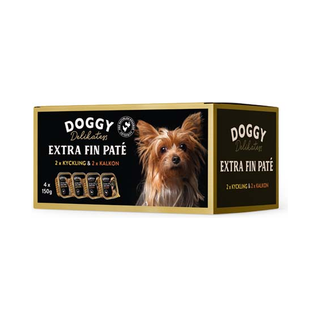 Doggy D-paté multibox, m kyck.&kalkon 600 g