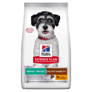 Hills Canine Adult Perf.Weight & Act.Mobility S&M Chicken 1.5kg