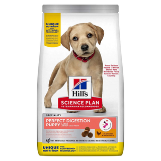 Hills Puppy Perf. Dig. LB Chicken & Br-Rice 14.5kg